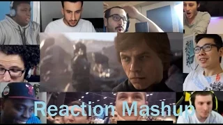 Star Wars Battlefront 2  Full Length Reveal Trailer REACTION MASHUP