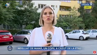 Stirile Kanal D (25.07.2022) - Neglijat de mama, un copil a cazut de la etaj | Editie de seara