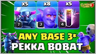 HOW TO 3 STAR ANY TH11 BASE | Pekka BoBat Attack Strategy in (Clash of Clans)