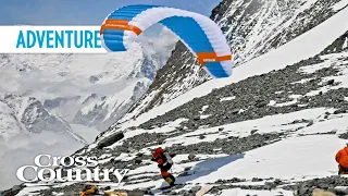 Paragliding from nearly 8,000m on Everest's South Col