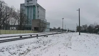 2TE10U-0218 leaving from Valga railway station/ Отправляется со ж / д станции Валга