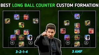 Top 7 Best Long Ball Counter Custom Formations In eFootball 2024 Mobile || Best Formation For lbc 🔥