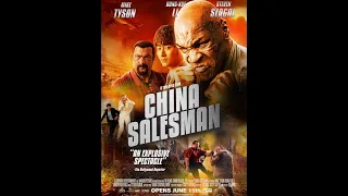 movie scene of China salesman, Steven segeal and Mike tyson best fight.
