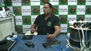 CFTV COM TRANSMISSÃO VIA FIBRA ÓPTICA