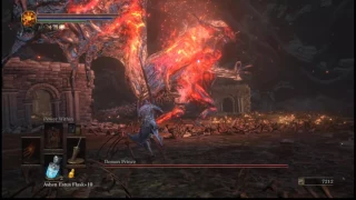 Dark Souls 3 Bullying the Demon Prince