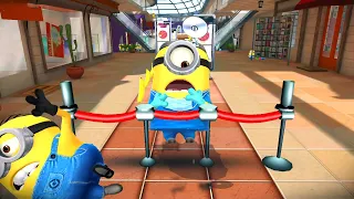 Minion Rush Doctor Carl minion Use the Minion Shield  Ability 22 Times at the Mall | Lv 39 EP 142