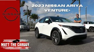 Is the 2023 Nissan Ariya Venture + a good electric vehicle? Full review and test drive.