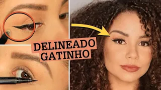 DELINEADO GATINHO PARA INICIANTES: COMO FAZER? ✨