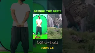 Bahu Ka Bali - BTS 2/5! 🗡️🚫💀 #baahubali #prabhas #ssrajamouli #kamalkrishna #bts #vfx