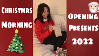 CHRISTMAS MORNING OPENING PRESENTS 2022 | Amelie Rose