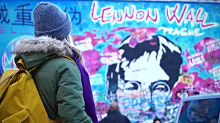 Prague's Destroyed Hidden Gem - John Lennon Wall