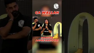 CA Wallah Humesha Apke Sath Hai ❤️ #PW #Shorts #CAWallahByPW