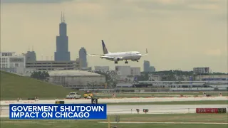 Chicago airports could see extensive flight delays if federal government shuts down