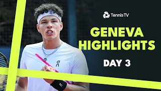 Shelton Faces Cobolli; Shapovalov vs Coria; Murray & Hanfmann Finish | Geneva 2024 Highlights Day 3