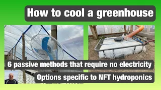 How to cool a greenhouse