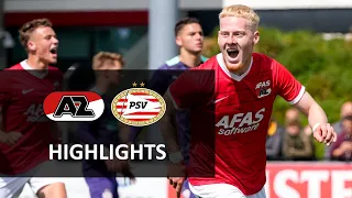 🏆 𝗦𝘁𝗿𝗶𝗷𝗱 𝗼𝗺 𝗱𝗲 𝗹𝗮𝗻𝗱𝘀𝘁𝗶𝘁𝗲𝗹! | Highlights AZ - PSV | Onder 18