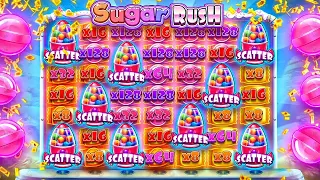 ШУГАР РАШ СНОВА НА ВЫДАЧЕ!? | БОНУС БАЙ СЛОТИКА SUGAR RUSH!