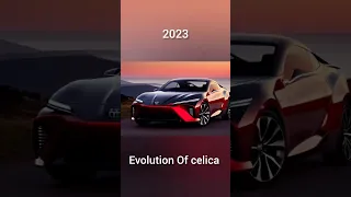 Evolution Of Toyota Celica (1970-2023) #viral