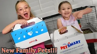 New Family Pets for Trinity and Madison! It's So Fluffy!!!