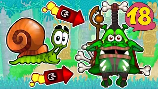 Супер УЛИТКА БОБ №18. Островная история. Часть 5. Мультик ИГРА Snail Bob 2 на канале Хвостик ТВ