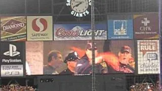 San Francisco Giants - Don't Stop Believing with Steve Perry at AT&T Park! NLCS Game 5 - 10.21.10