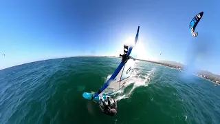 Windsurfing in La Ventana, Mexico - January 2023