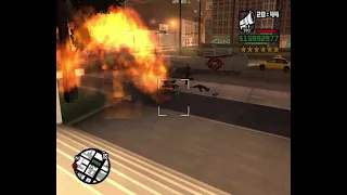 GTA San Andreas 6 Star Wanted Madness! Ultimate Gameplay Walkthrough Chaos