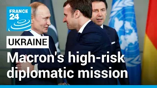 Macron heads to Moscow and Kyiv on high-risk diplomatic mission • FRANCE 24 English