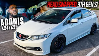 Adonis's K24/K20 9th Gen Civic Si (Head Swapped 9th Gen Si)