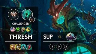 Thresh Support vs Braum - NA Challenger Patch 11.9