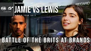 GT Sport Challenge: Jamie Chadwick vs Lewis Hamilton