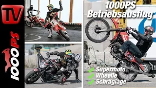 Supermoto-, Schräglagen- und Wheelie-Training - Action Pur bei FM Mannhard