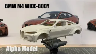 Part1 - BMW M4 G82 WIDE BODY KIT Alpha Model