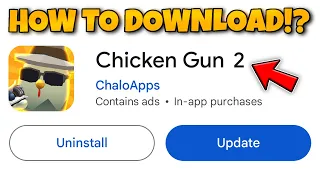 🥳 HOW TO DOWNLOAD Chicken Gun 2!