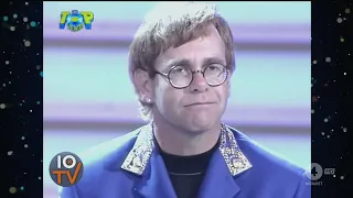 Elton John (Italian TV) - intervista + Clip The One - 1992