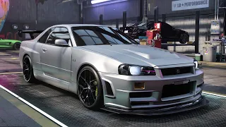 Need for Speed Heat Gameplay - NISSAN SKYLINE GT-R Customization | Max Build | Max Graphic Settings