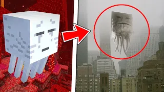 Mobs de Minecraft CAPTADOS EN LA VIDA REAL 😱