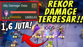 DAMAGE 1,6 JUTA DILUAR NARAL LOGIKA!! REKOR DAMAGE MAGIC CHESS?!?