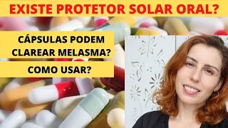 Protetor Solar Oral funciona? Clareia melasma? O que é? Todo mundo pode usar?