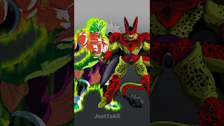 Who’s stronger Broly Vs Cell Max #shorts #dragonball #subscribe #support