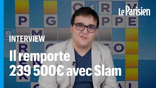 « Je lis beaucoup le dictionnaire » : Enzo est devenu le grand champion de «Slam» sur France 3