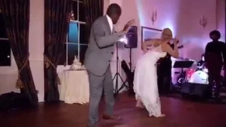 Newly Wedded couple dance to Yemi Alade's "Johnny" Song
