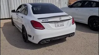 2016 Mercedes C200 Stage 2 280Hp Valved exhaust - Accelerate , Burbles