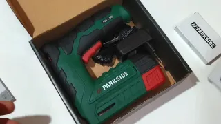 Unboxing and Testing Parkside Cordless Stapler Nailer PAT 4 D5