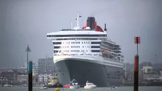 The 3 Queens leave Southampton