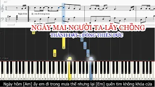 NGÀY MAI NGƯỜI TA LẤY CHỒNG - THÀNH ĐẠT x ĐÔNG THIÊN ĐỨC | SHEET FREE