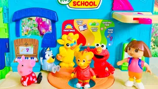 LEAP FROG Learning Friends School Day PEPPA PIG Bluey DORA The Explorer DANIEL Tigers Neighbourhood