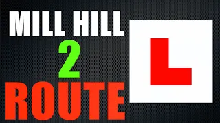 'This Car Park Is Crazy Hard' Driving Test Mill Hill Route 2.