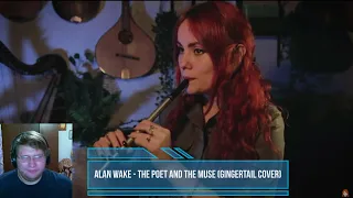 Alan Wake - The Poet and the Muse (Gingertail Cover) РЕАКЦИЯ