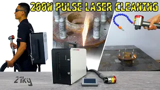 The most popular 200w pulse laser cleaning machine on the market